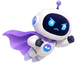 Secondary robot mascot